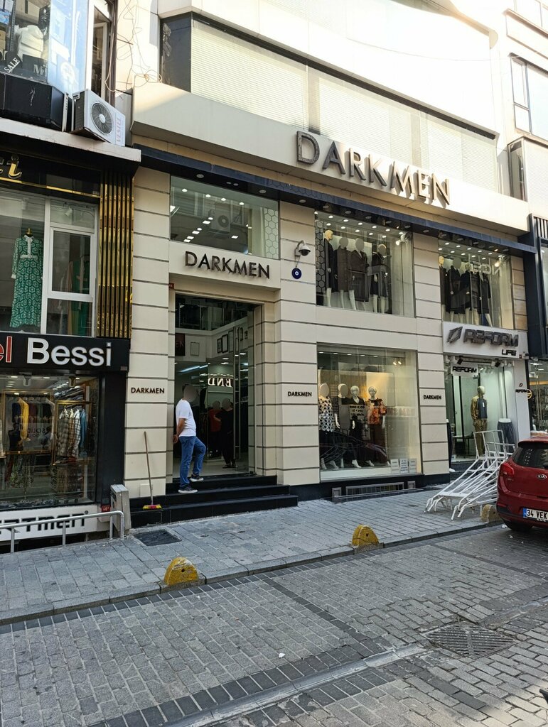 Full DARKMEN showroom facade in Merter